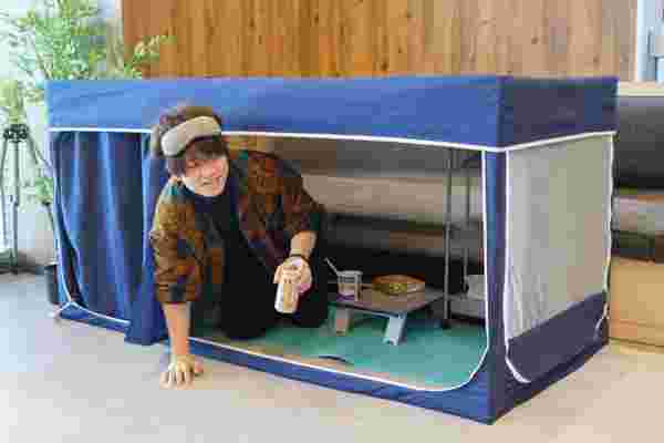 This Japanese indoor tent is the introvert-friendly social distancing we need in 2021!