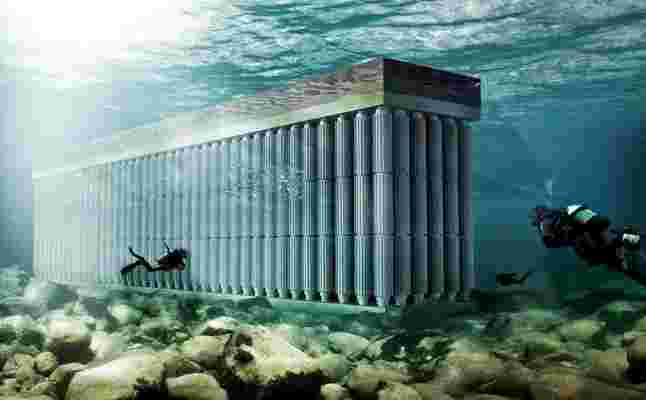 Greek architecture or underwater energy harvester?!