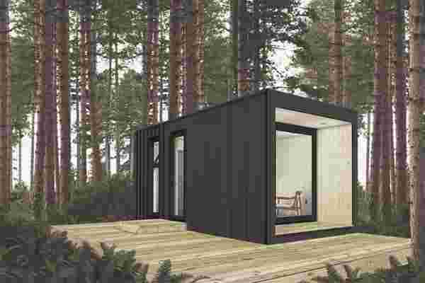 This prefabricated tiny office workspace uses a love of details to create this must have 2021 getaway!